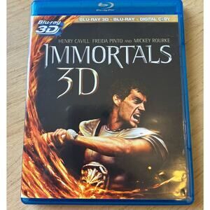 Immortals 3D (Blu-ray 3D + Blu-ray + DVD) Combo Pack, Action Movie DVDs
